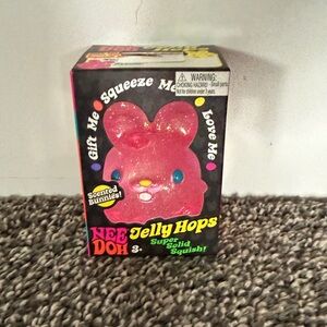 Jelly Hops Scented Pink Bunny Squish Toy